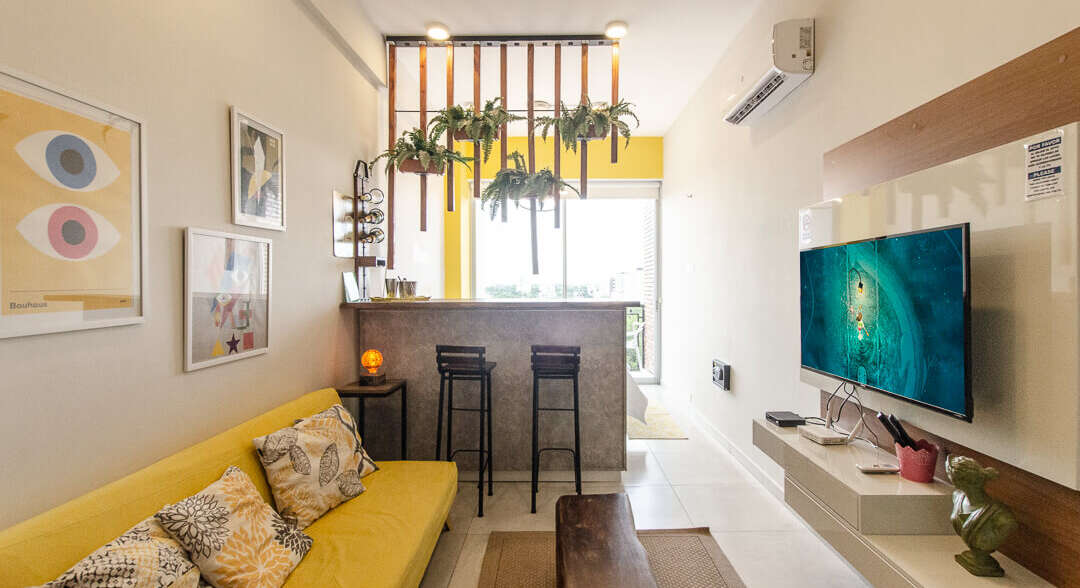 Bright Studio in Prime Villa Morra