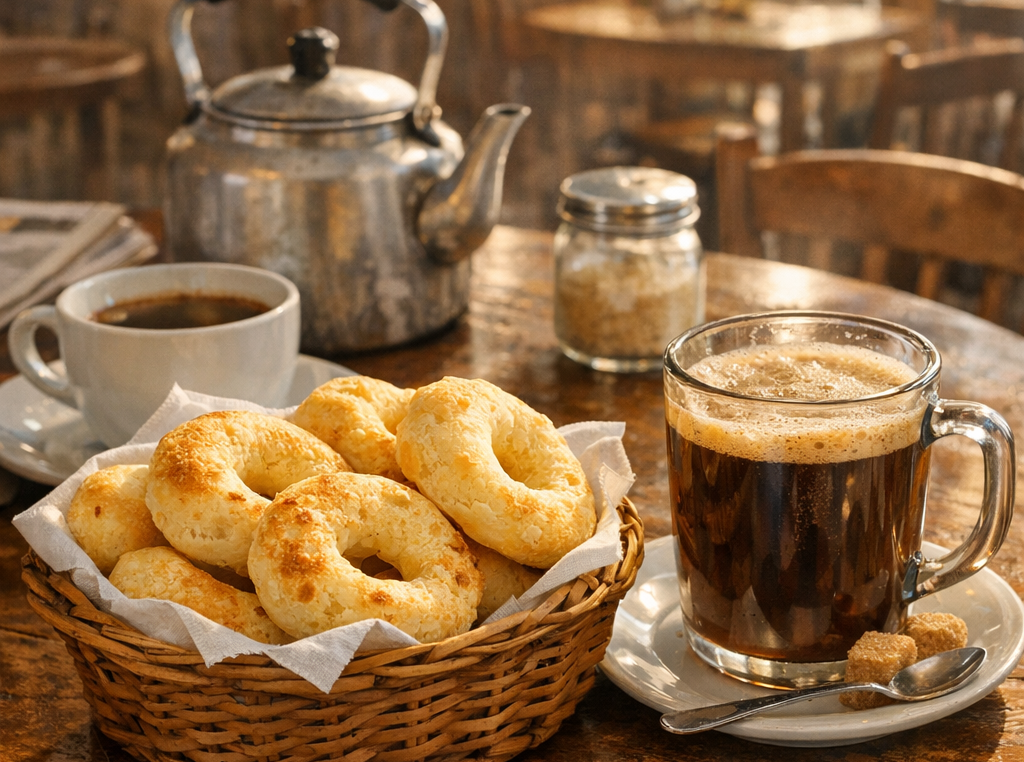 Traditional Paraguayan Breakfast